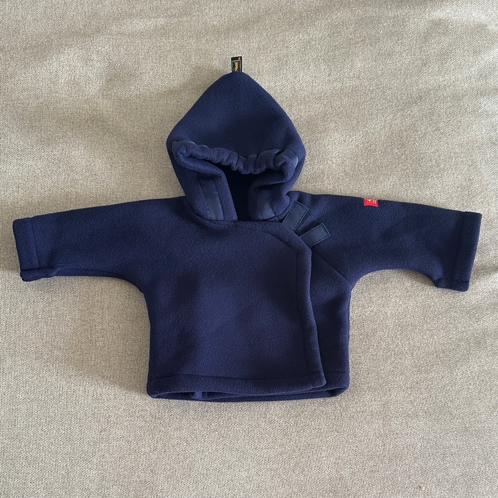 Widgeon Navy Blue Baby Jacket